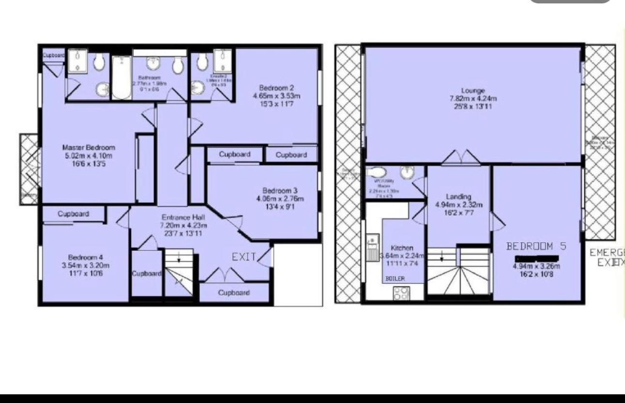 5 Bedroom Central Penthouse Apartment エディンバラ エクステリア 写真